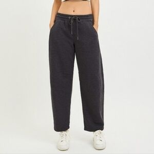 Slouchy Barrel Sweatpants Cotton Blend